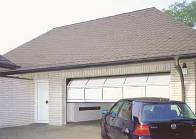 open garage door
