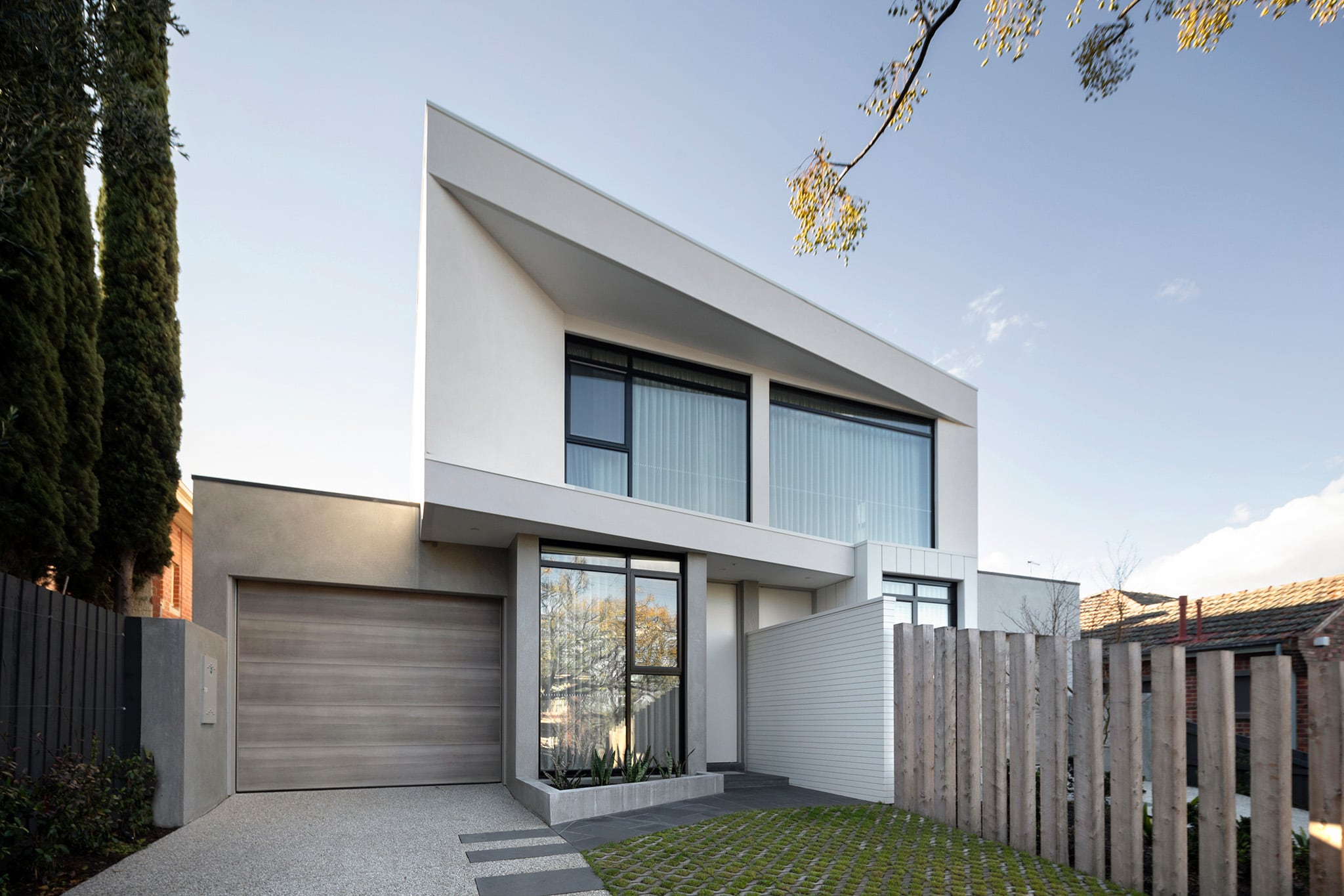 Flatline Profile in DecoWood® Weathered Timber