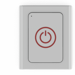 Steel-Line WWS02 Single Button Wireless Wall Mounted Remote
